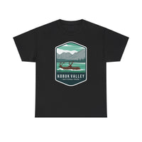 Kobuk Valley National Park T-Shirt with Caribou and Mountain Landscape Illustration