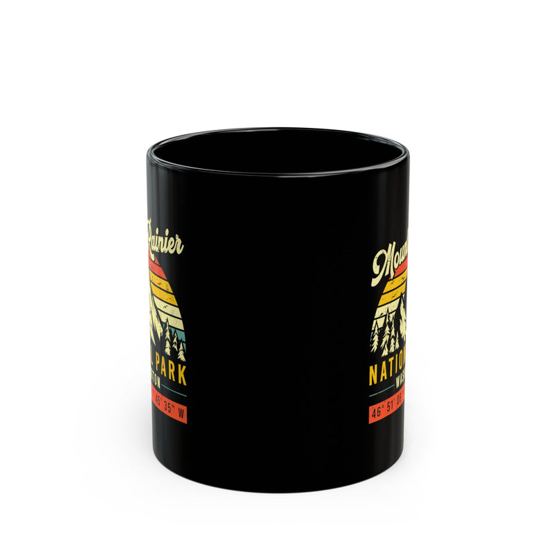 Mount Rainier Coordinates Mug Souvenir