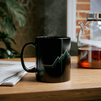 Grand Teton Souvenir Mug with Mountain Sunset