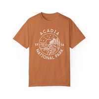 Acadia National Park Souvenir Tee with Night Sky