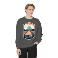 Vintage Alabama Montgomery Bridge Sweatshirt - Retro Travel Design