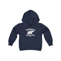 Yosemite Bear Youth Hooded Sweatshirt