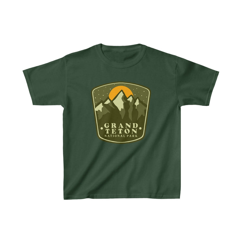 Grand Teton National Park Kids' Unisex Souvenir T-Shirt