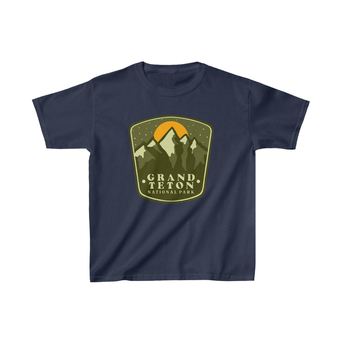 Grand Teton National Park Kids' Unisex Souvenir T-Shirt