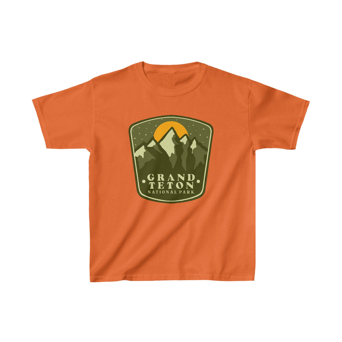 Grand Teton National Park Kids' Unisex Souvenir T-Shirt