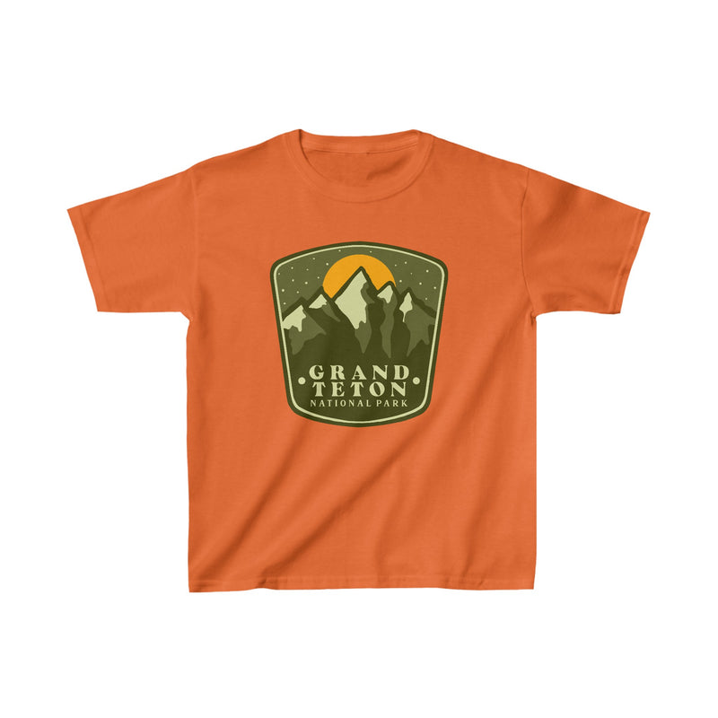 Grand Teton National Park Kids' Unisex Souvenir T-Shirt