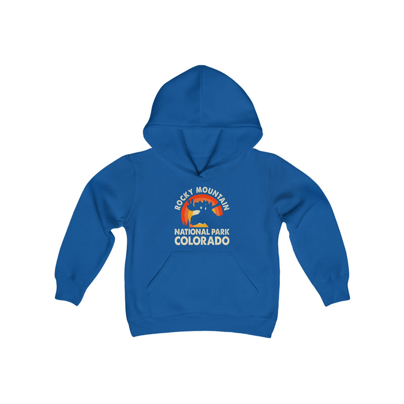 Rocky Mountain National Park Youth Hooded Sweatshirt