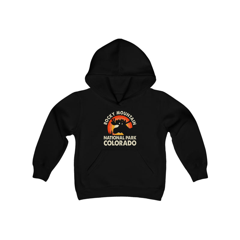 Rocky Mountain National Park Youth Hooded Sweatshirt