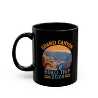 Grand Canyon National Park souvenir mug with road trip 2024 design