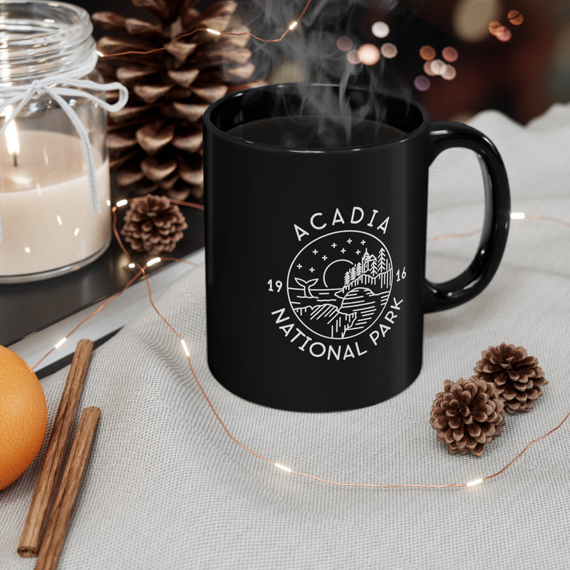 Acadia National Park Starry Night Souvenir Mug