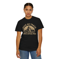 Bigfoot Leave No Trace National Parks Souvenir Tee