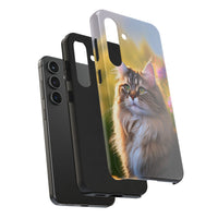 Siberian Cat Phone Case, Perfect for Holiday Pet Gifting with Free Shipping