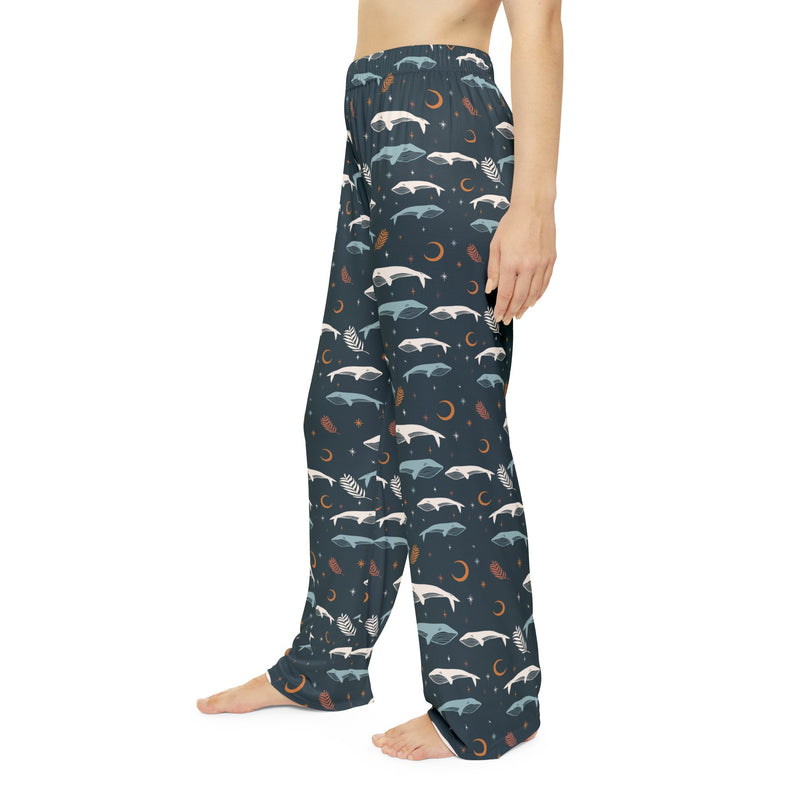 Whales Pattern Women's Pajama Pants