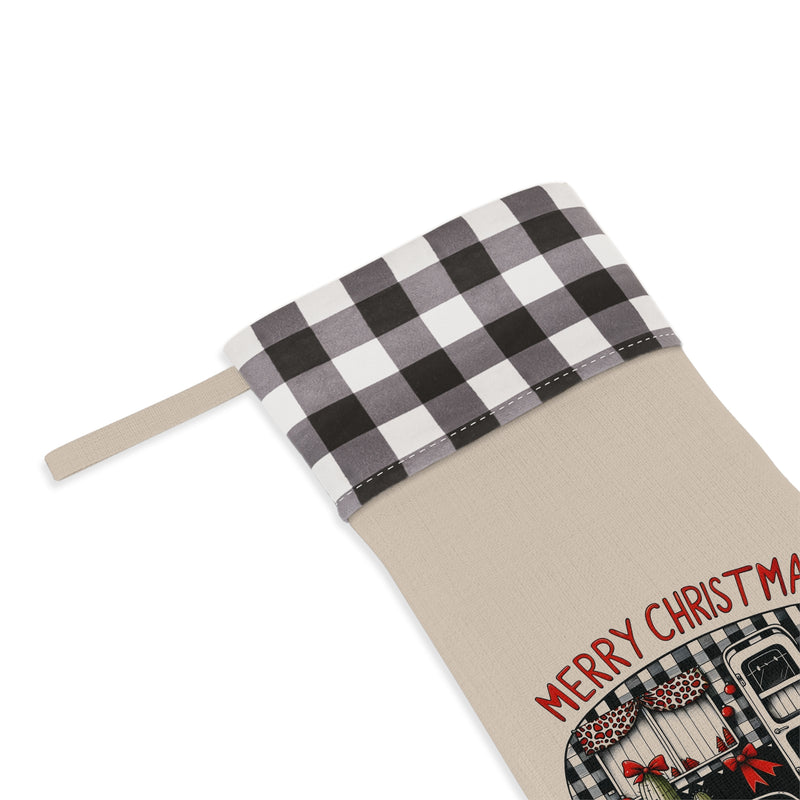 Camping Christmas Stocking