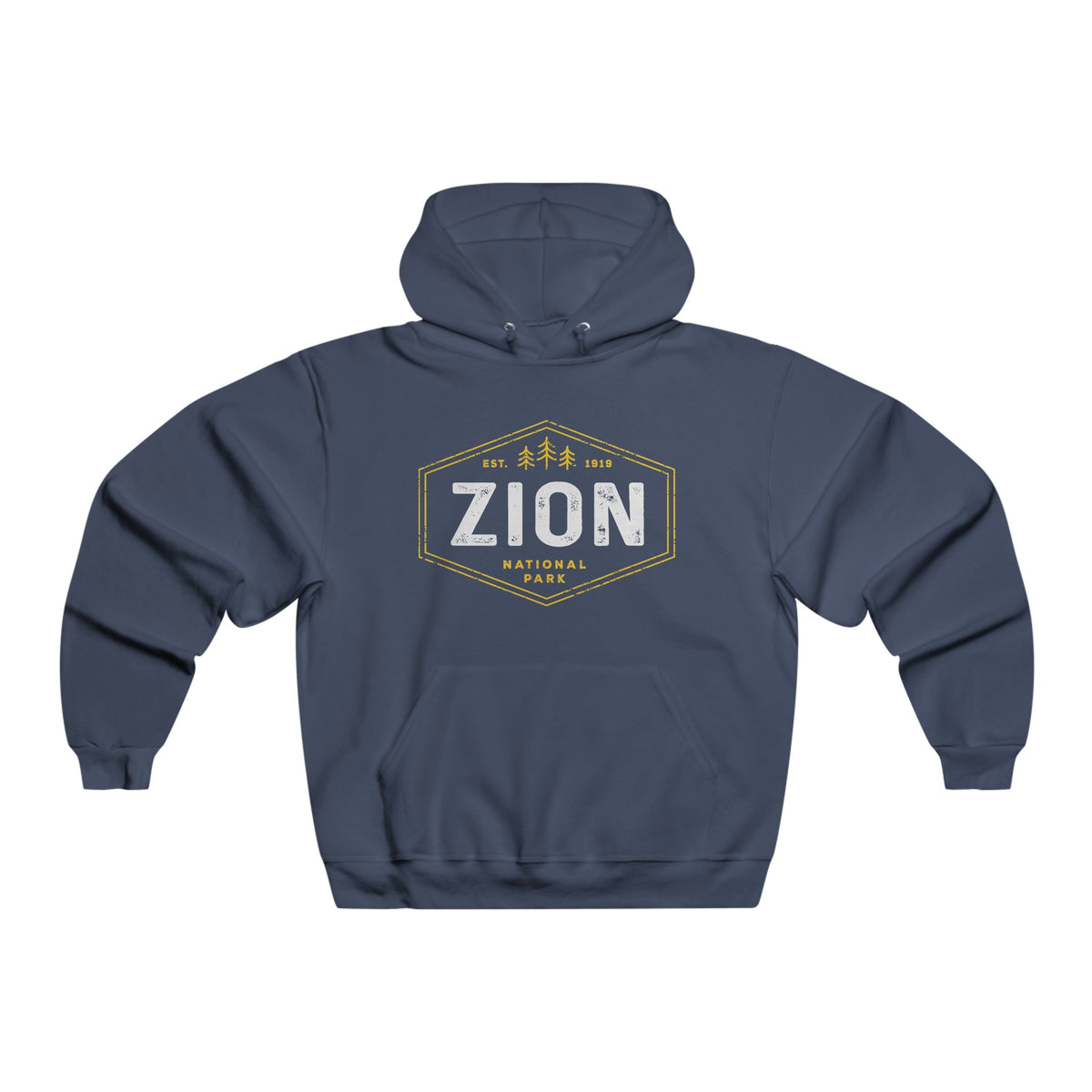 Zion National Park Men's NUBLEND® Hooded Sweatshirt