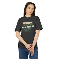 Arkansas Retro Unisex Heavy Faded Tee