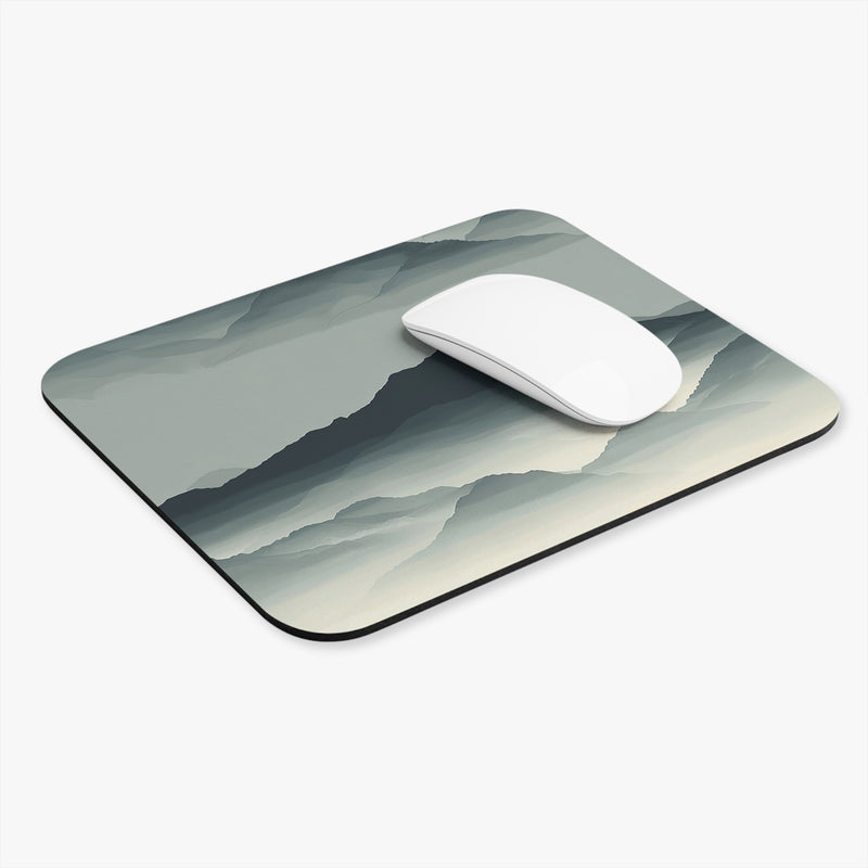 Abstract Mountain Design Mouse Pad (Rectangle)