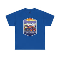 Petrified Forest National Park T-Shirt with Vibrant Landscape Illustration