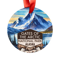 Gates of the Arctic Christmas Ornament with Ribbon