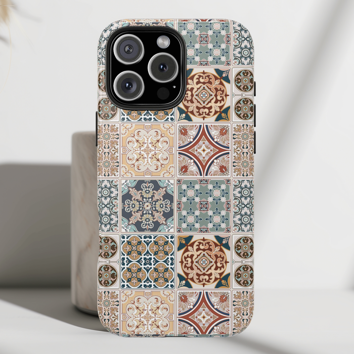 Moroccan Tile iPhone Case with Free Shipping