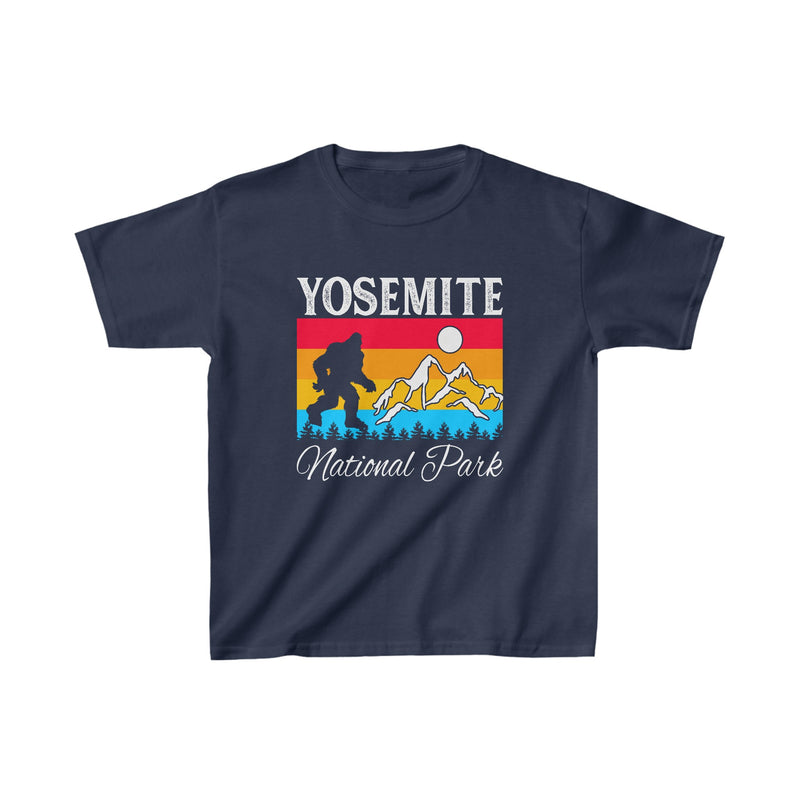 Yosemite National Park Bigfoot Kids' Unisex T-Shirt