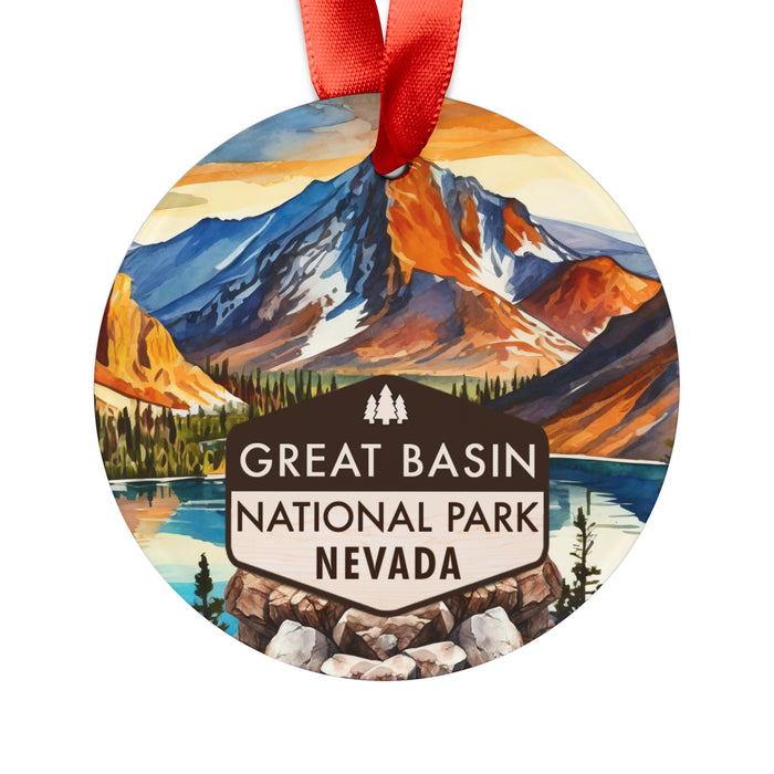 Great Basin Christmas Ornament with Ribbon