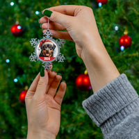 2024 Rottweiler Christmas Ornament with Gift Box