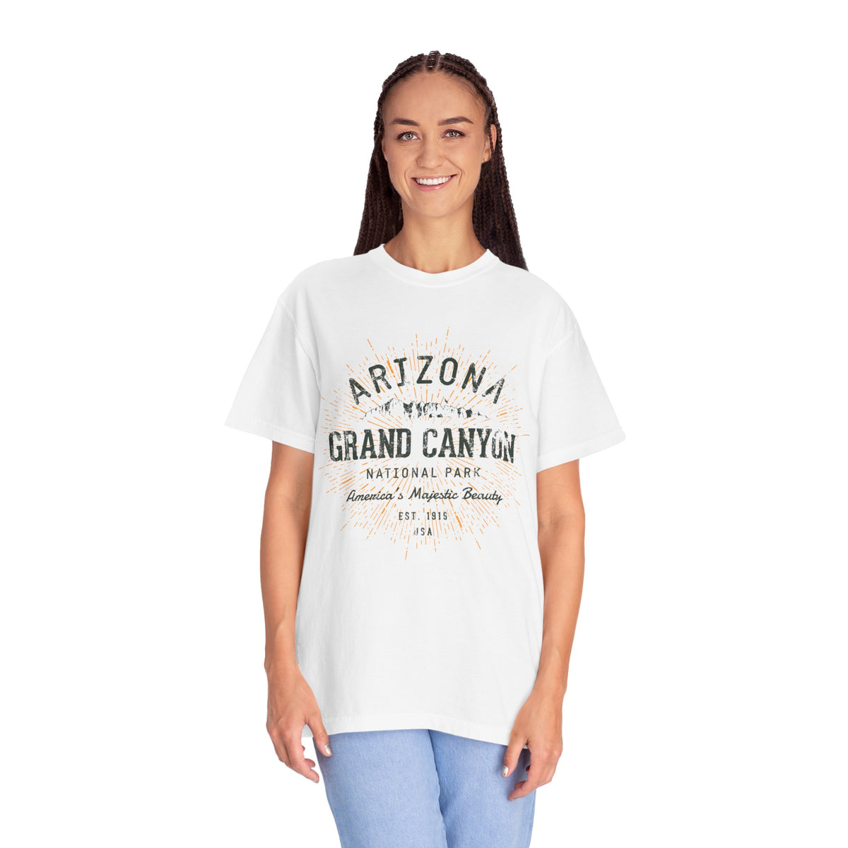 Grand Canyon Arizona Souvenir Tee with Text Design