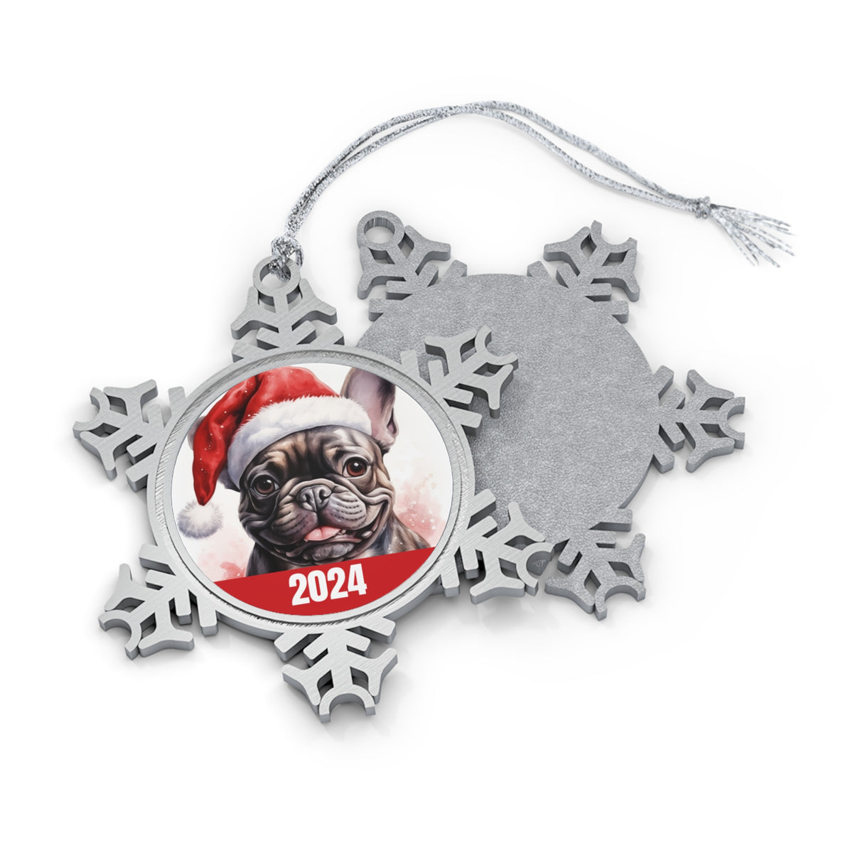 French Bulldog 2024 Christmas Ornament with Free Shipping