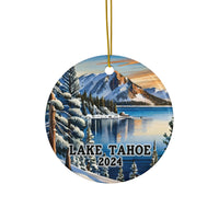 Lake Tahoe 2024 Christmas Ornament