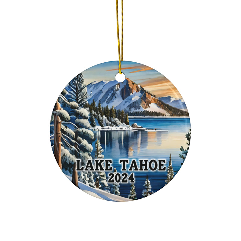 Lake Tahoe 2024 Christmas Ornament