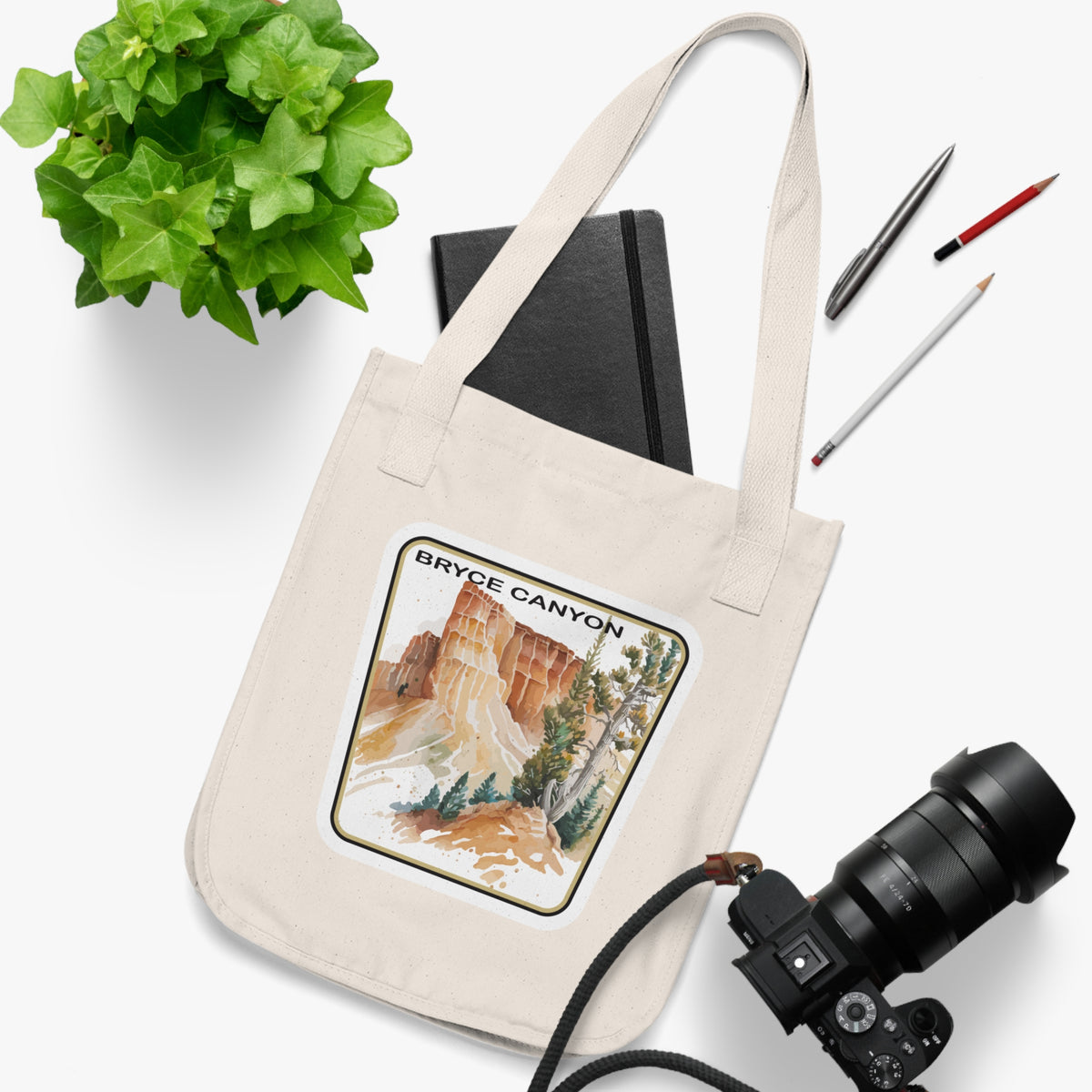 Bryce Canyon National Park Organic Canvas Tote Bag