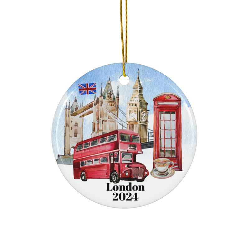 London 2024 Christmas Tree Ornament