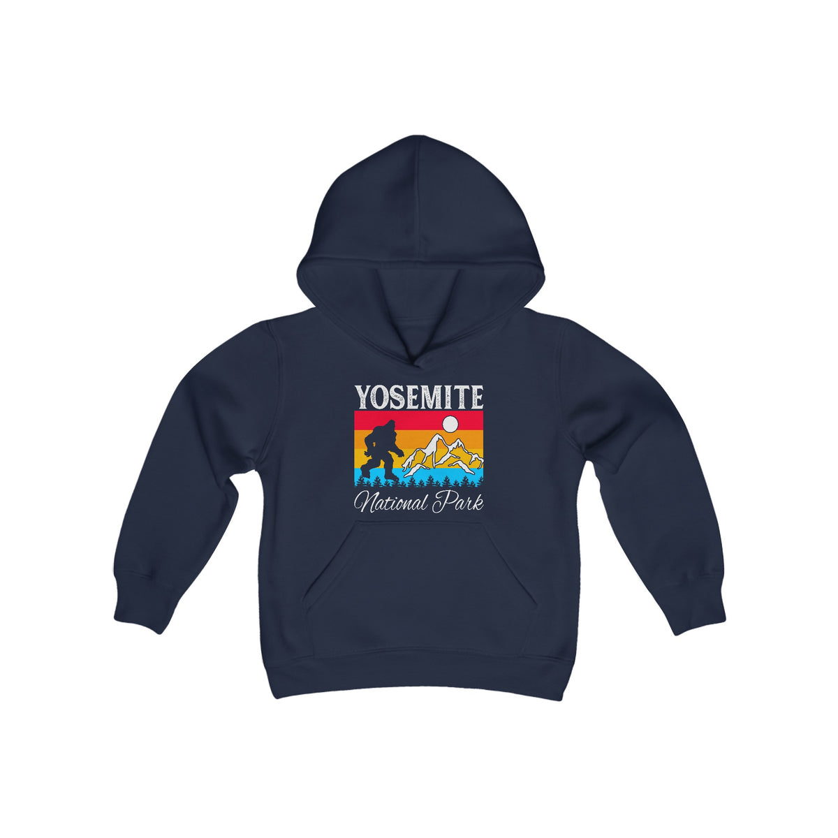 Yosemite Bigfoot Youth Hooded Sweatshirt