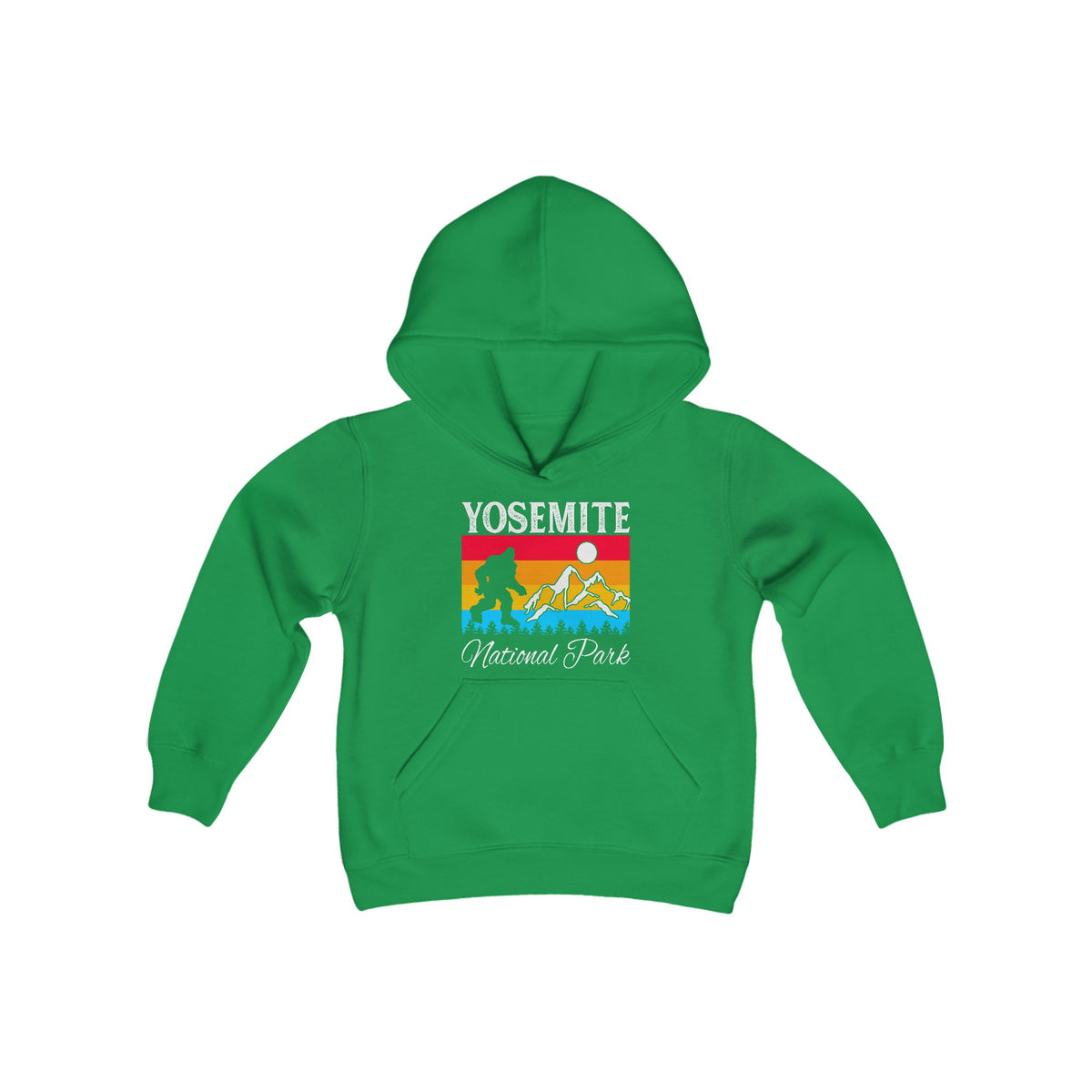 Yosemite Bigfoot Youth Hooded Sweatshirt