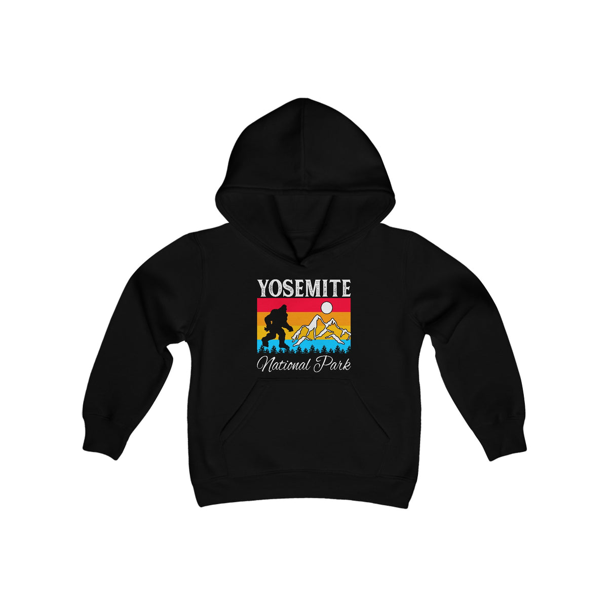 Yosemite Bigfoot Youth Hooded Sweatshirt