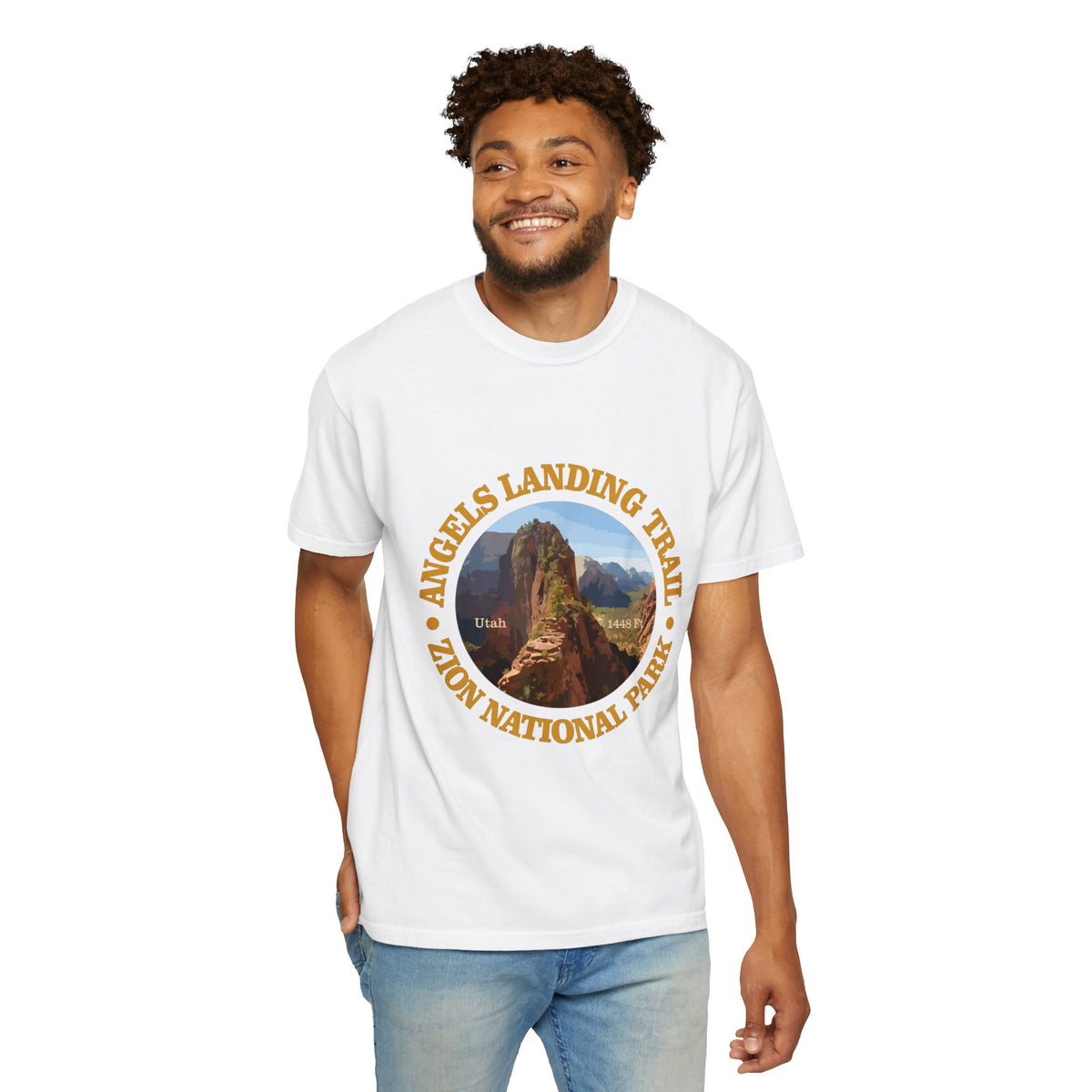 Zion Angels Landing Trail Souvenir Tee