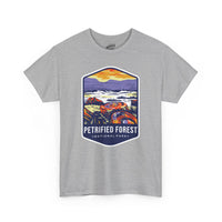 Petrified Forest National Park T-Shirt with Vibrant Landscape Illustration