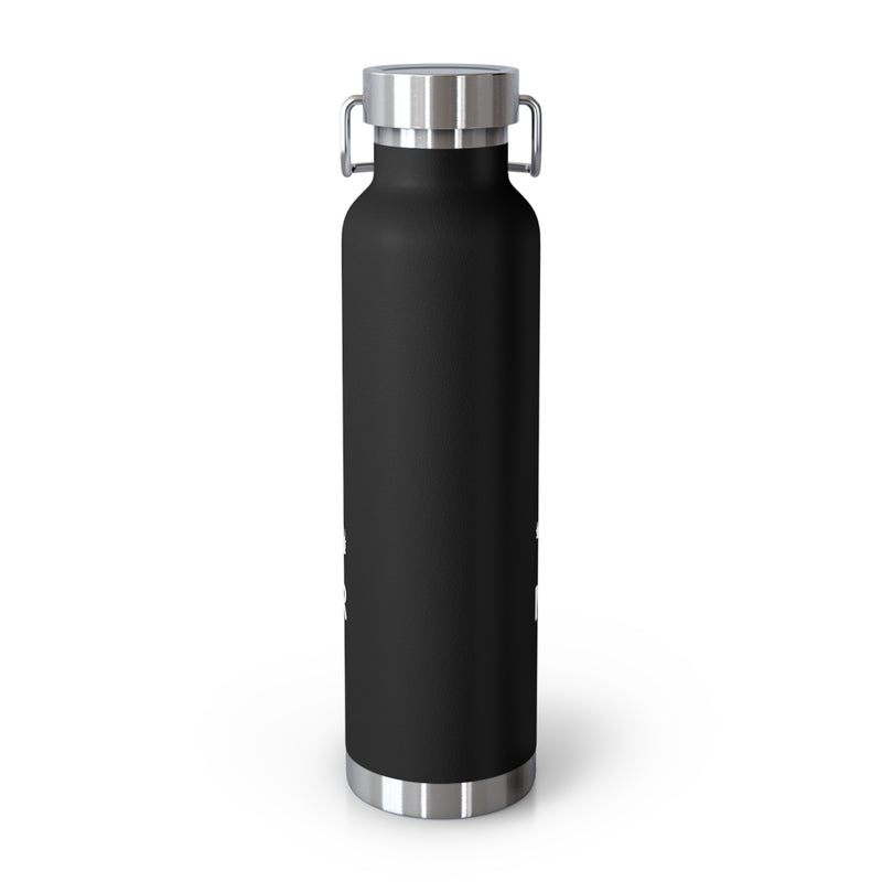 Stainless steel water bottle featuring a Mount Rainier National Park design with a scenic mountain illustration and a durable powder-coated finish.