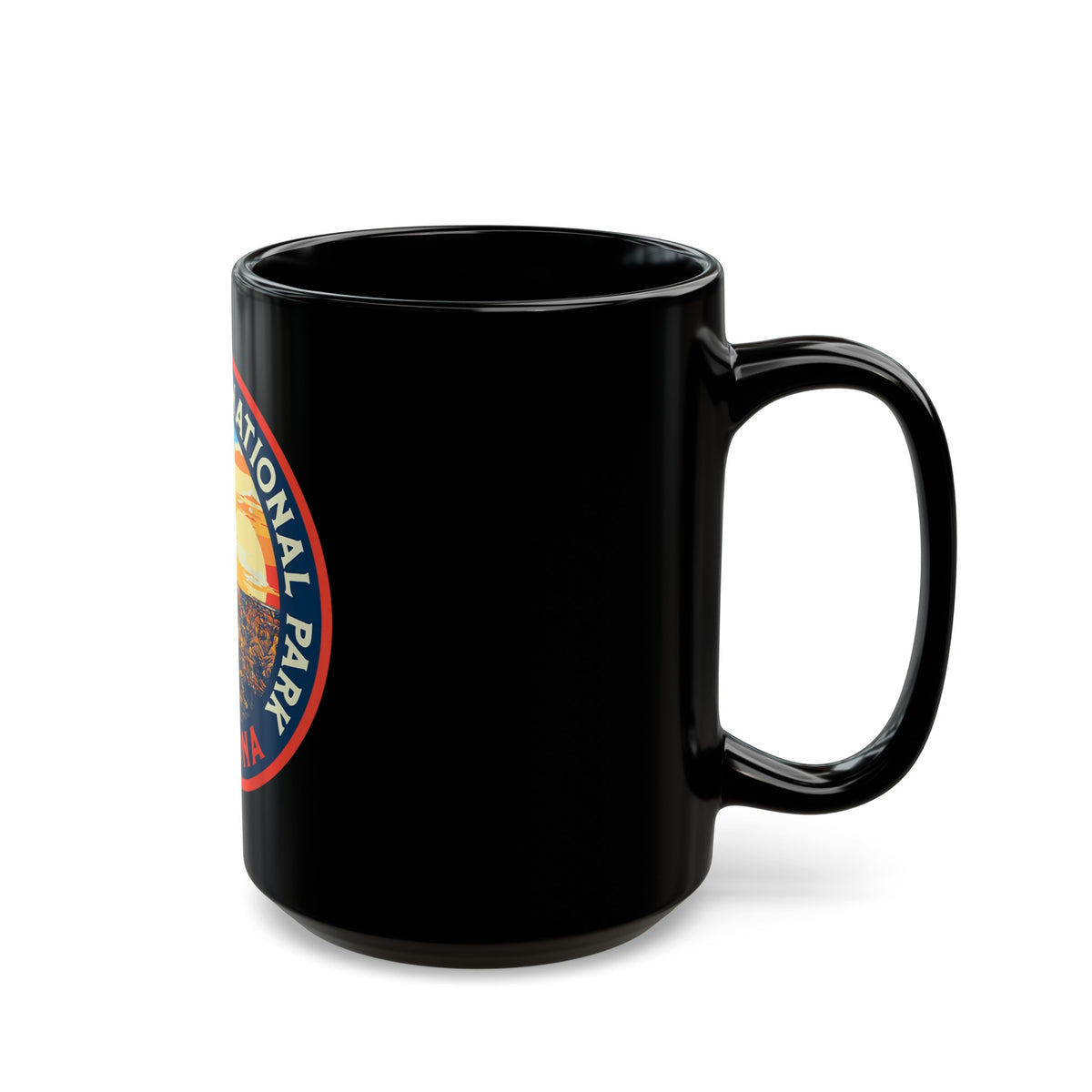 Grand Canyon Arizona Souvenir Mug with Sunset Art