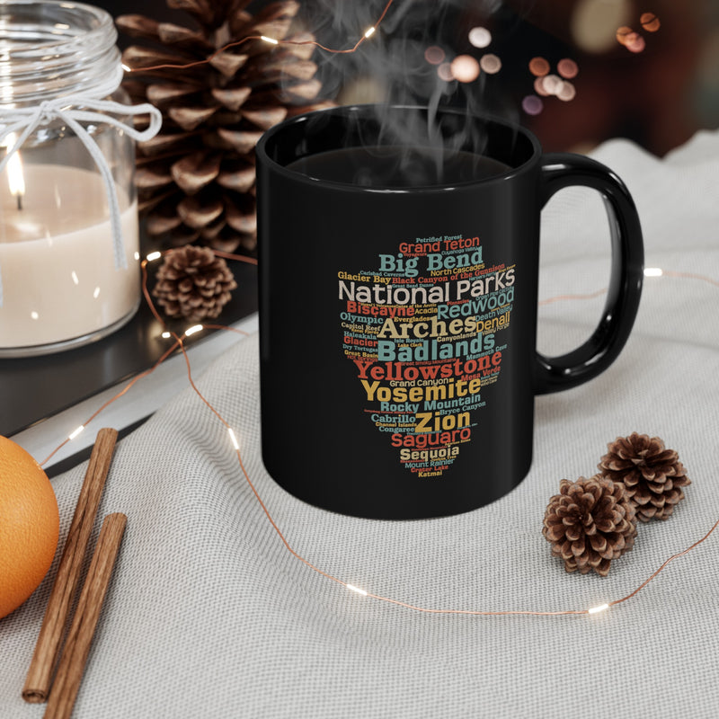 National Park Souvenir Mug - Scenic Design