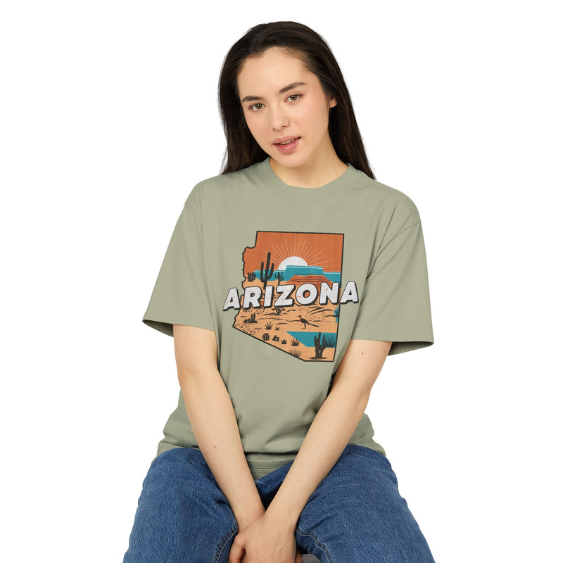 Arizona Retro Unisex Heavy Faded Tee