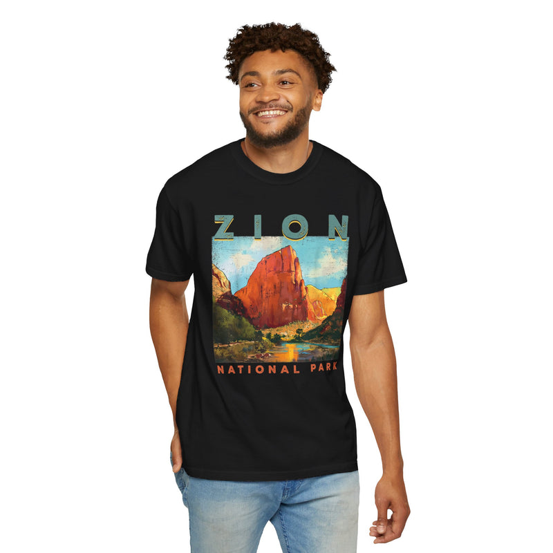 Zion National Park Scenic Souvenir Tee