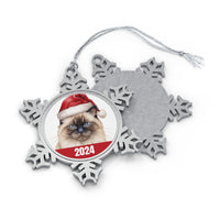 Birman Cat Christmas Ornament 2024 with Free Shipping