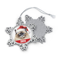 Ragdoll Cat Christmas Ornament 2024 with Free Shipping