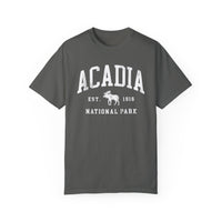 Acadia National Park Moose Souvenir Tee