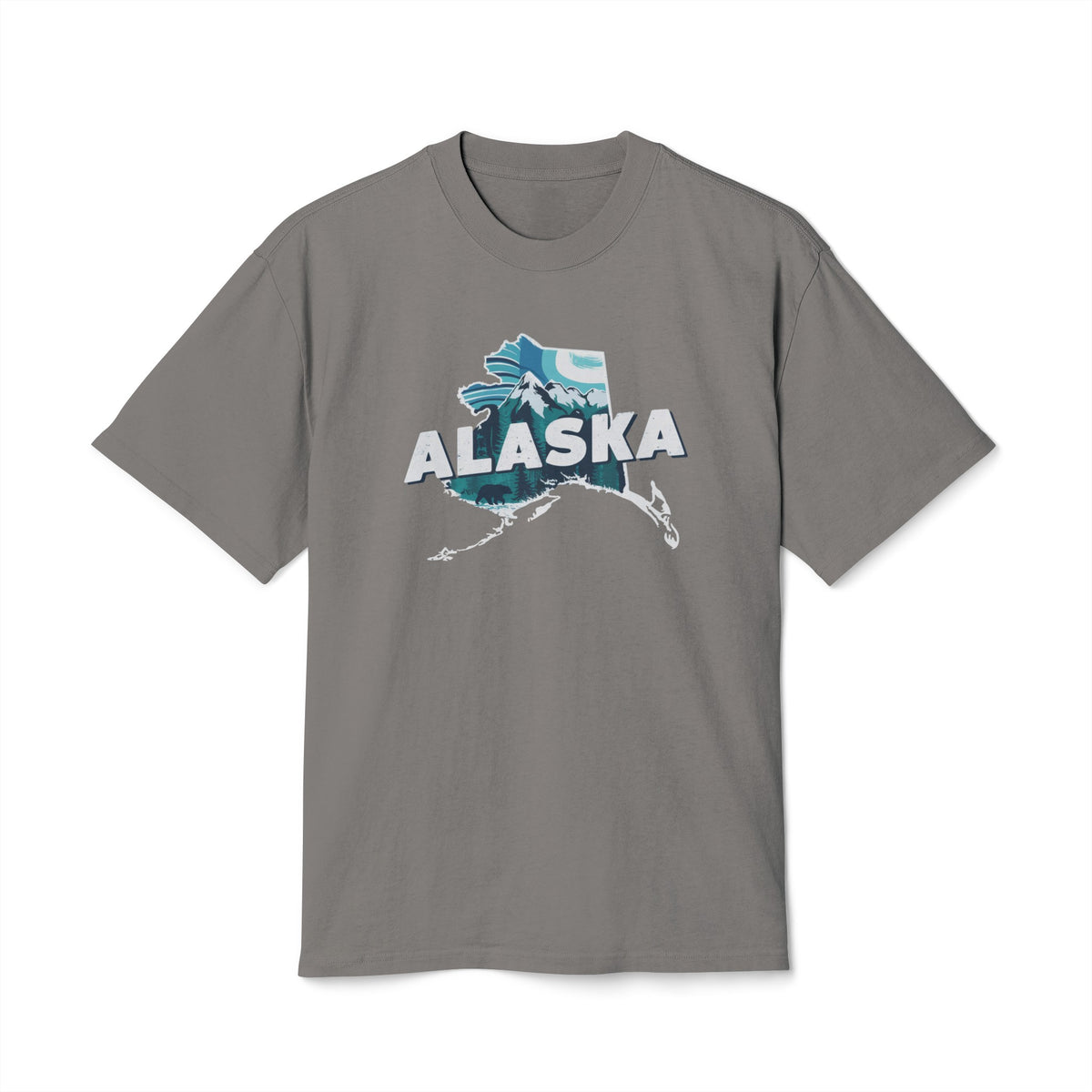 Alaska Retro Unisex Heavy Faded Tee