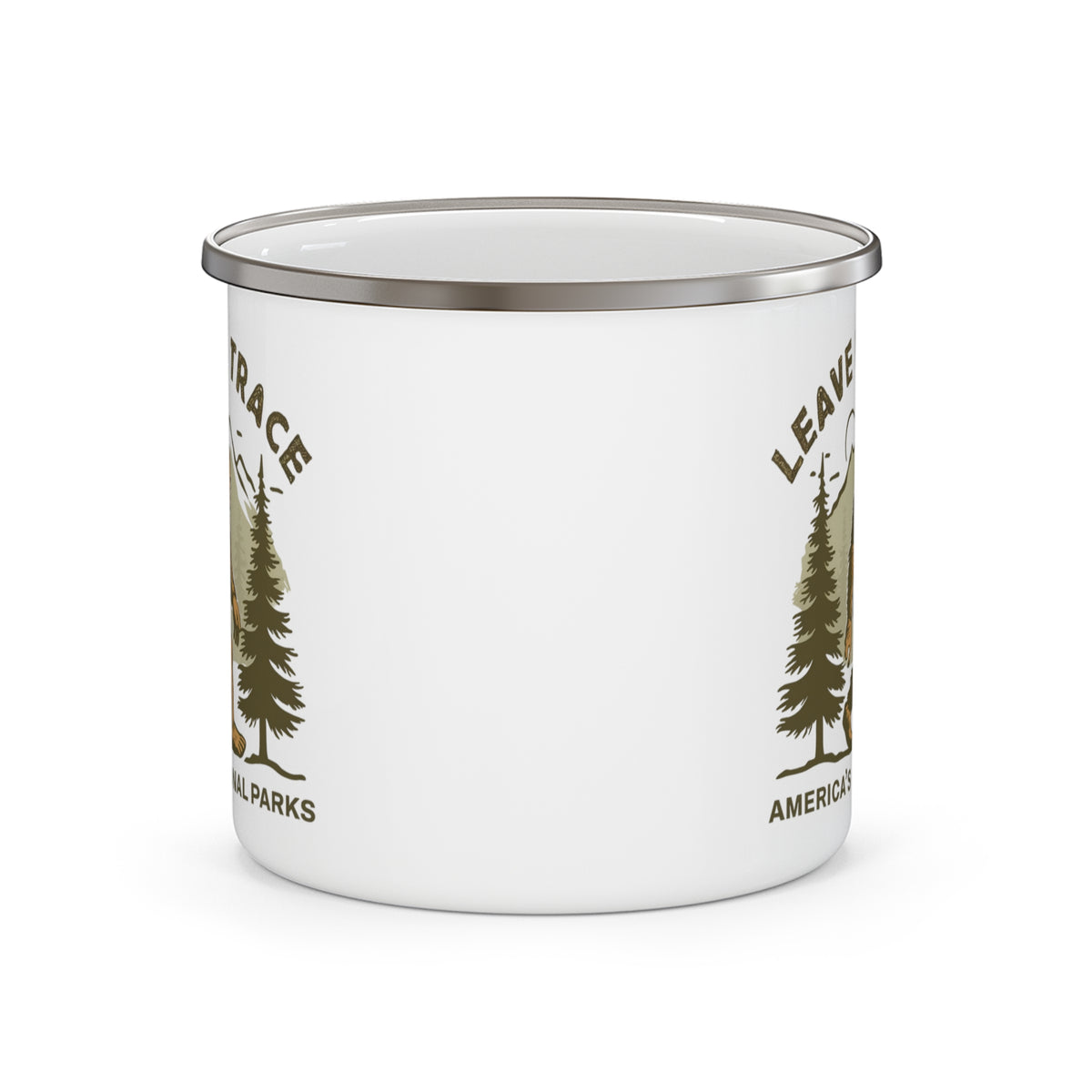 National Parks Enamel Camping Mug