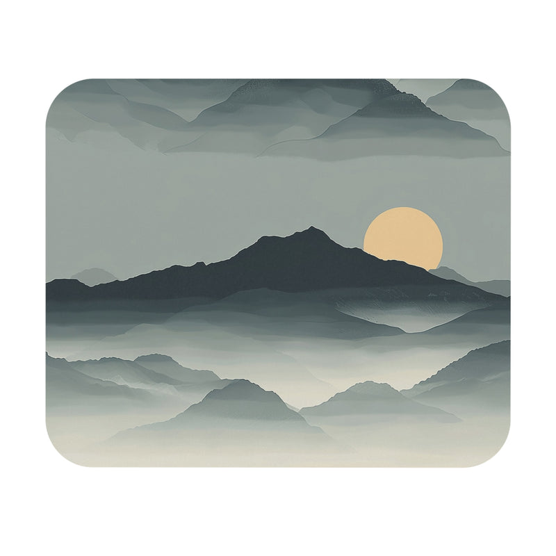 Abstract Mountain Design Mouse Pad (Rectangle)