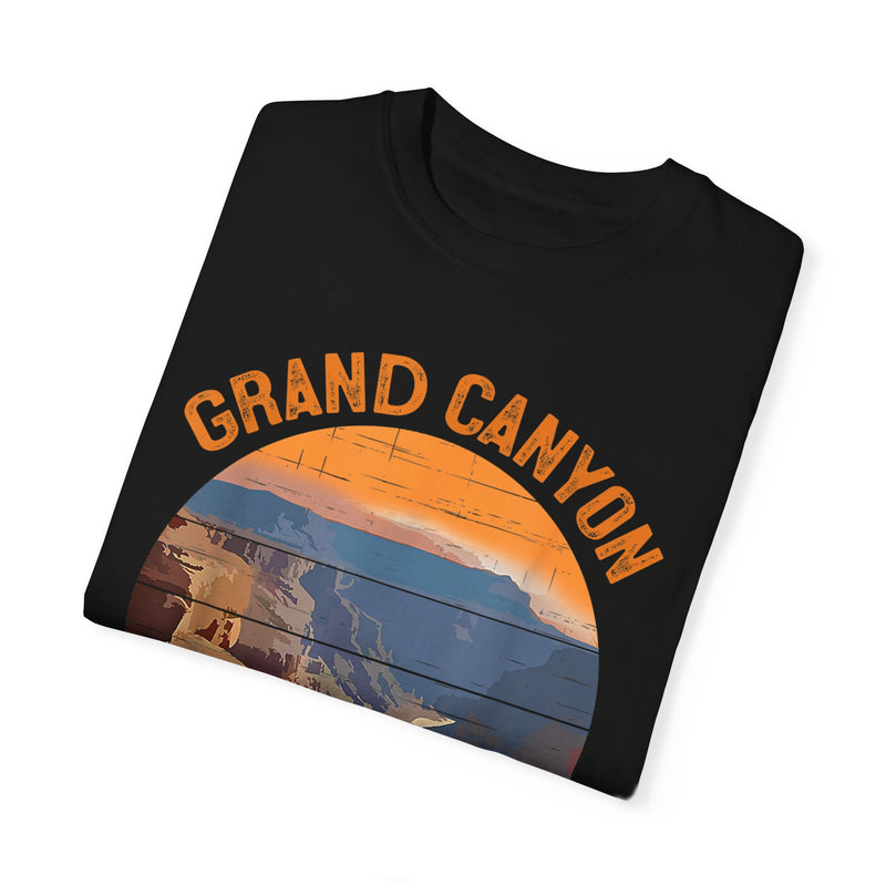 Grand Canyon National Park T-shirt with a scenic road trip 2024 graphic design featuring the iconic canyon landscape.